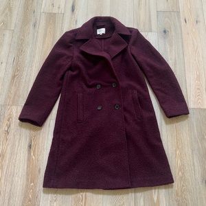 Loft Cranberry winter coat